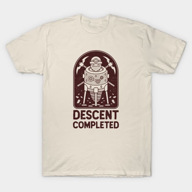 Descent Completed Emblem T-Shirt by Lagelantee